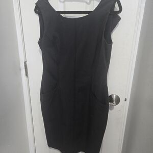 Elie Tahari Black Bodycon Mini Dress